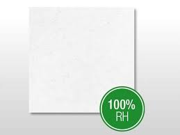 Techo de cielo raso en acabado blanco, ideal para interiores modernos y elegantes en Perú, con protección contra la humedad y alta durabilidad para ambientes residenciales y comerciales.